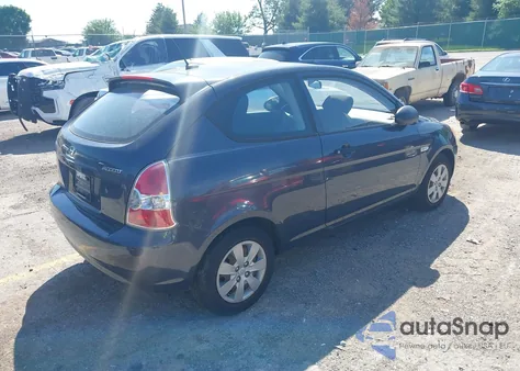 2008 Hyundai Accent Gs from USA, damaged, VIN KMHCM36C08U093333